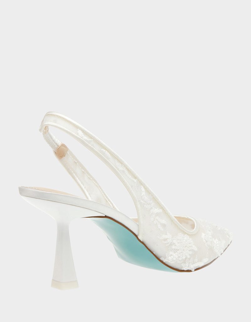 BETSEY JOHNSON SHOES SB NIKKI IVORY ALT1