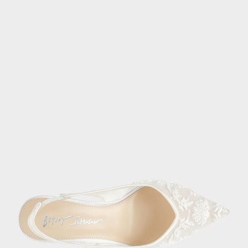 BETSEY JOHNSON SHOES SB NIKKI IVORY TOP