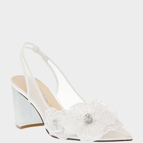 BETSEY JOHNSON SHOES SB PETRA IVORY