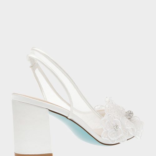 BETSEY JOHNSON SHOES SB PETRA IVORY ALT1