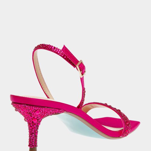 BETSEY JOHNSON SHOES SB REBEL FUCHSIA ALT1