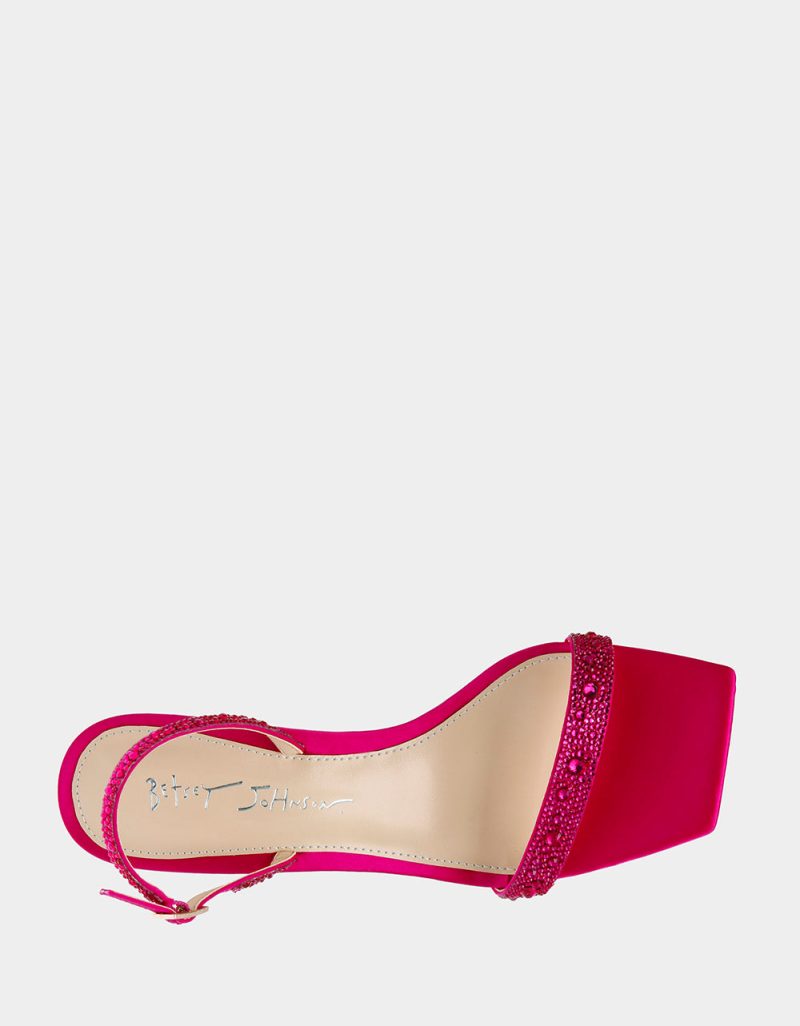 BETSEY JOHNSON SHOES SB REBEL FUCHSIA TOP 1