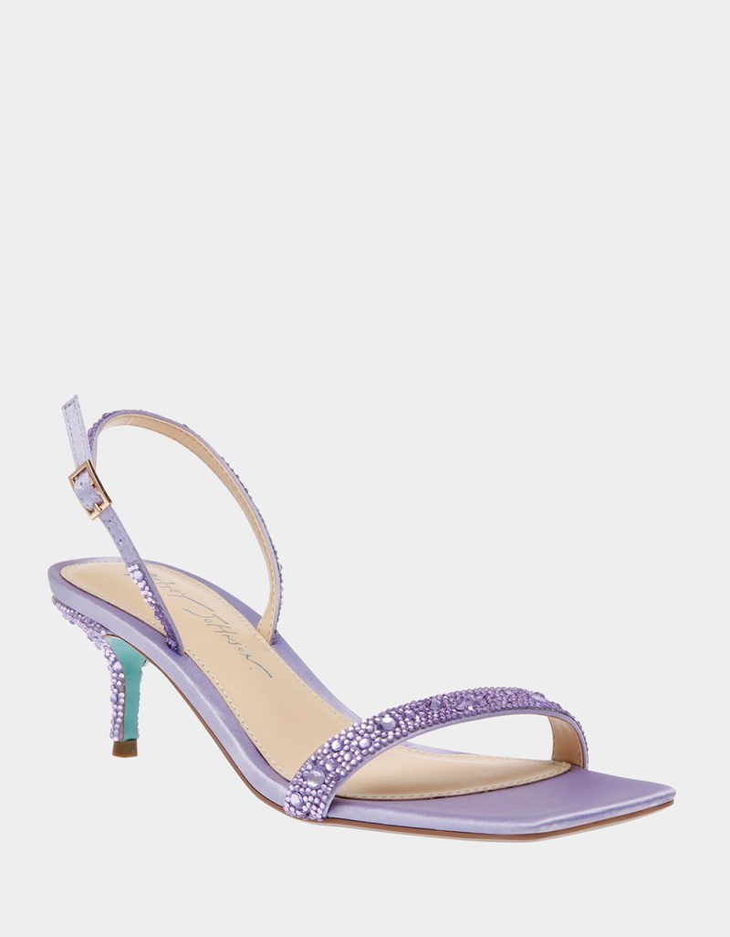 BETSEY JOHNSON SHOES SB REBEL LAVENDER