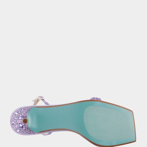 BETSEY JOHNSON SHOES SB REBEL LAVENDER BOTTOM