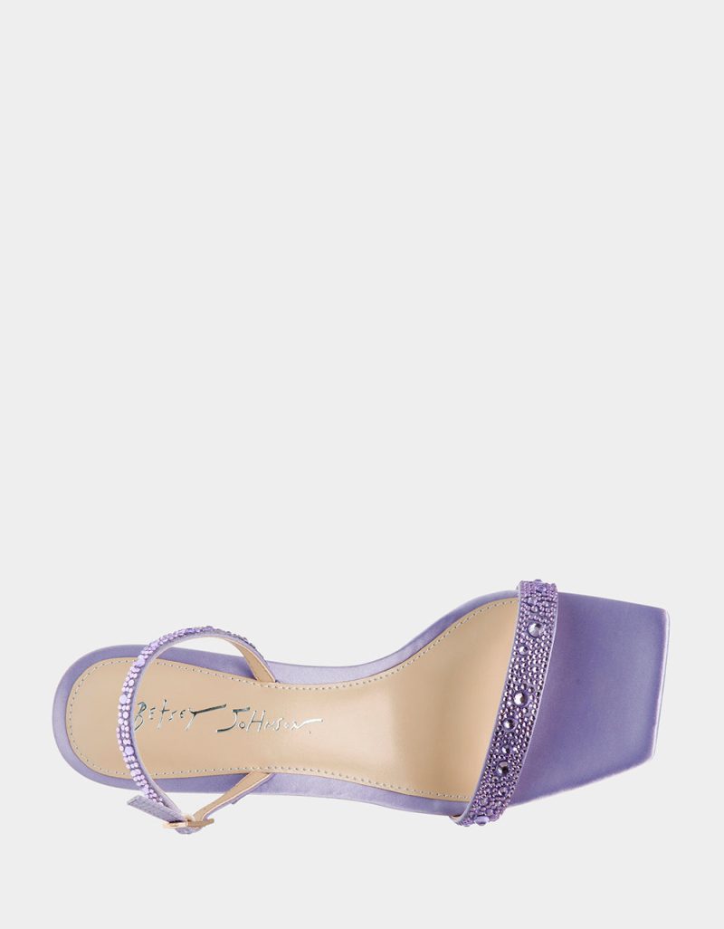 BETSEY JOHNSON SHOES SB REBEL LAVENDER TOP 1