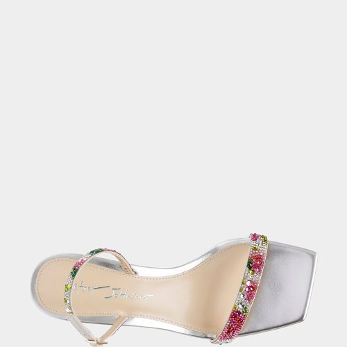 BETSEY JOHNSON SHOES SB REBEL RHINESTONE FLORAL TOP