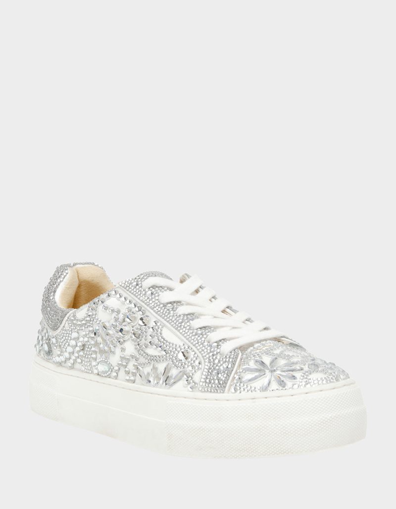 BETSEY JOHNSON SHOES SB REILY WHITE