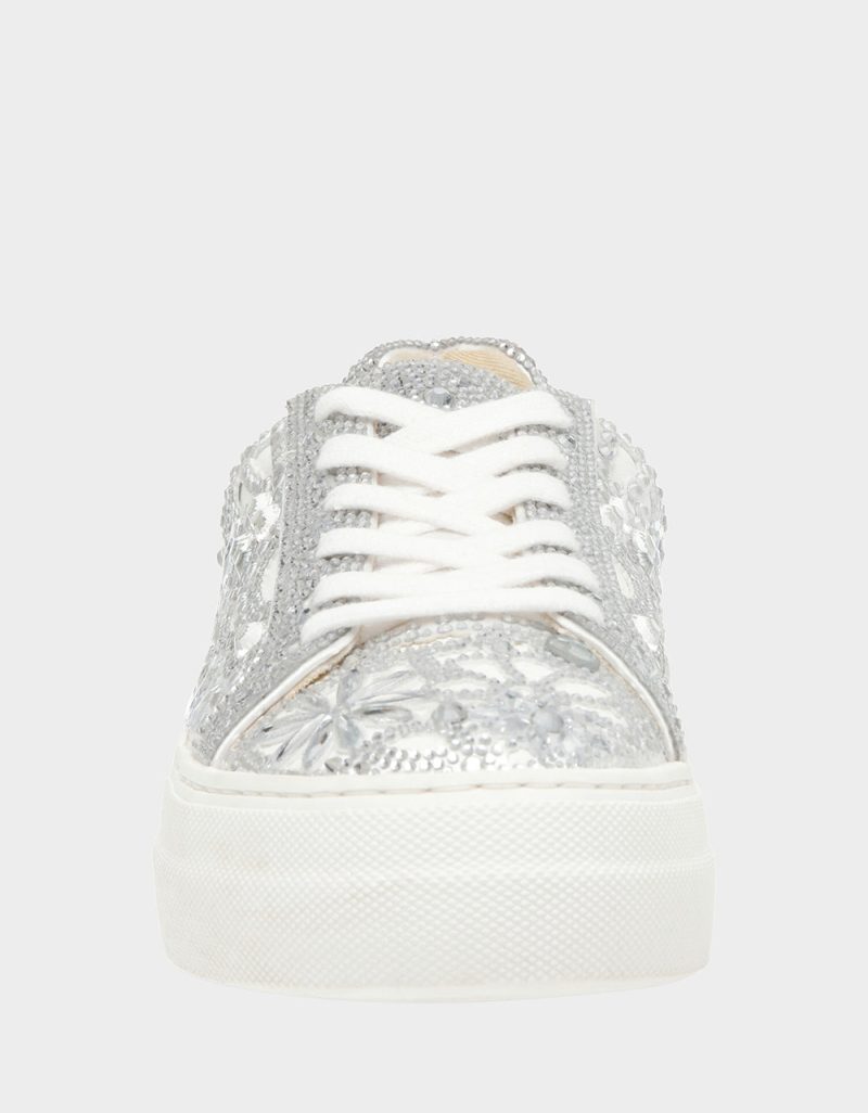 BETSEY JOHNSON SHOES SB REILY WHITE FRONT