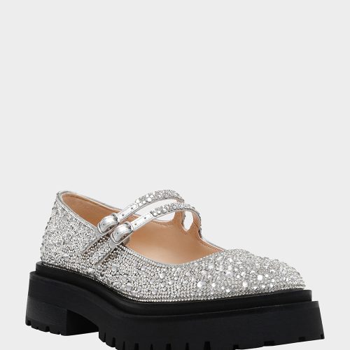 BETSEY JOHNSON SHOES SB RICO SILVER 1