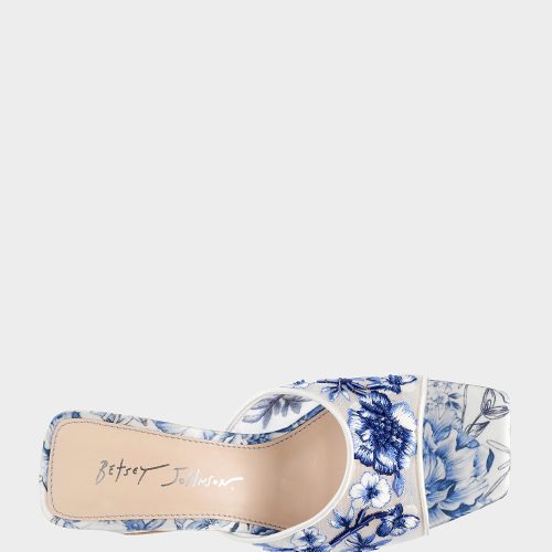 BETSEY JOHNSON SHOES SB ROO BLUEFLORAL TOP