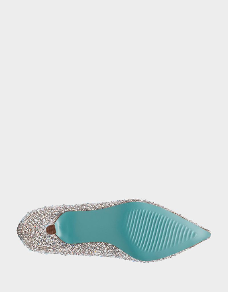 BETSEY JOHNSON SHOES SB SCOUT RHINESTONE BOTTOM