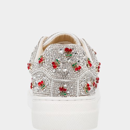 BETSEY JOHNSON SHOES SB SIDNY CHERRY MULTI BACK