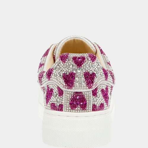 BETSEY JOHNSON SHOES SB SIDNY FUCHSIA HEART BACK