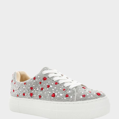 BETSEY JOHNSON SHOES SB SIDNY SILVER HEART