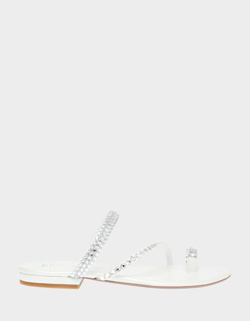 BETSEY JOHNSON SHOES SB SILAS IVORY SIDE