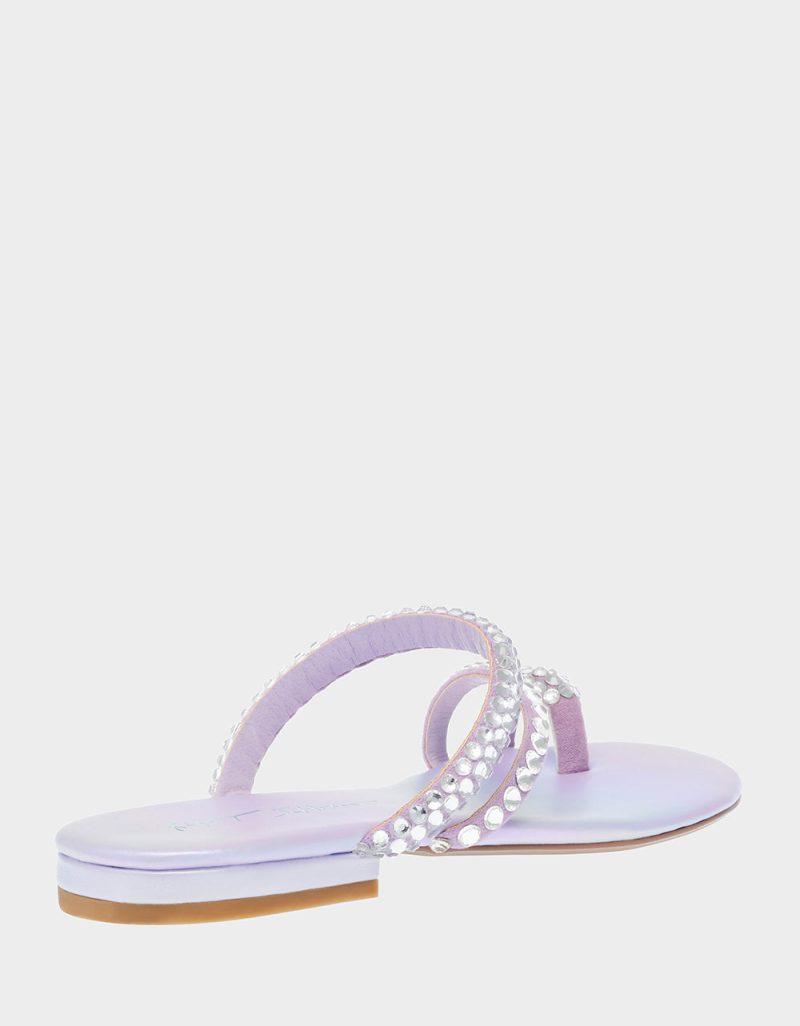 BETSEY JOHNSON SHOES SB SILAS LAVENDER ALT1