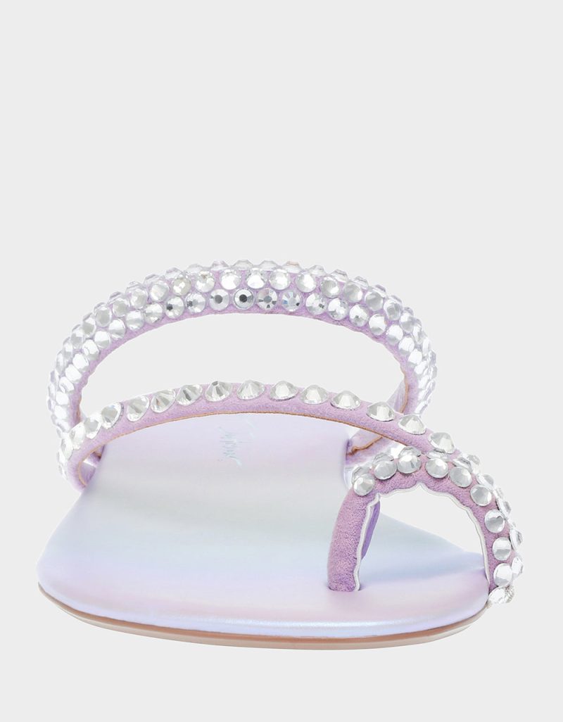 BETSEY JOHNSON SHOES SB SILAS LAVENDER FRONT