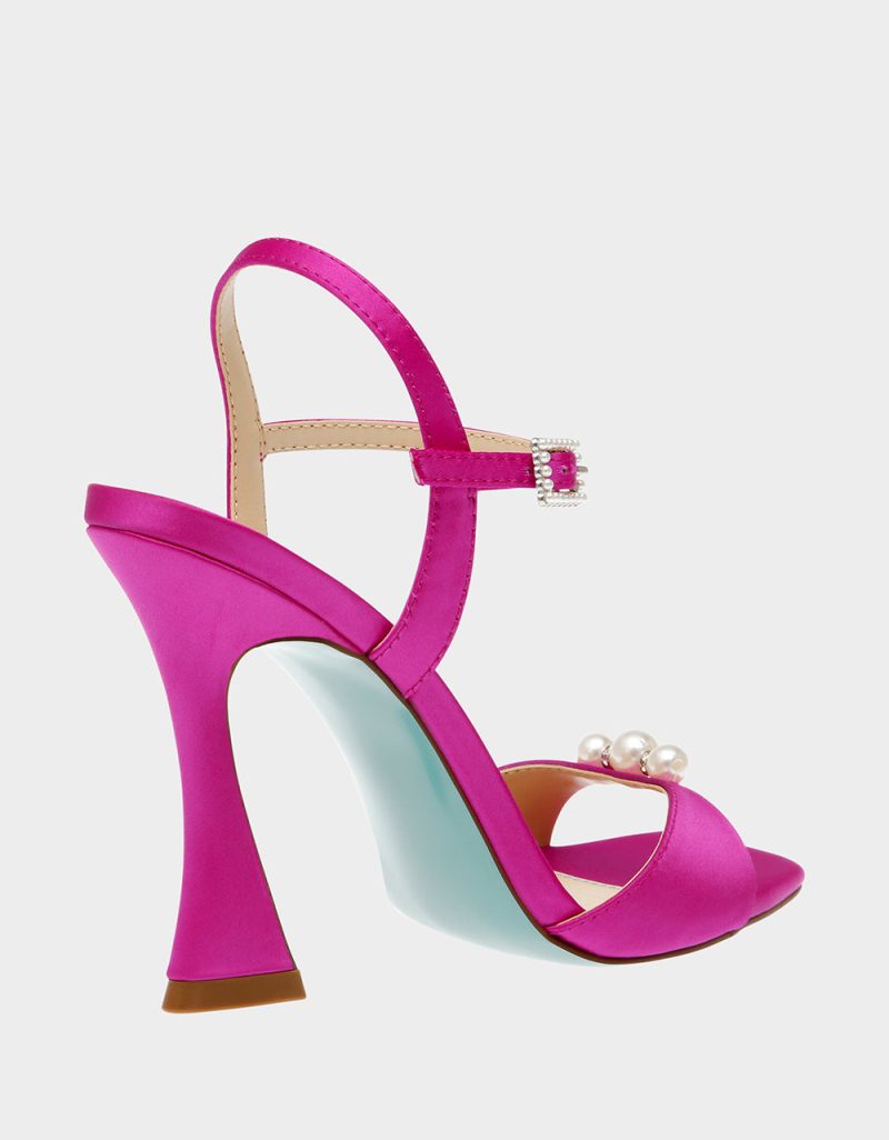 BETSEY JOHNSON SHOES SB STORY FUCHSIA ALT1