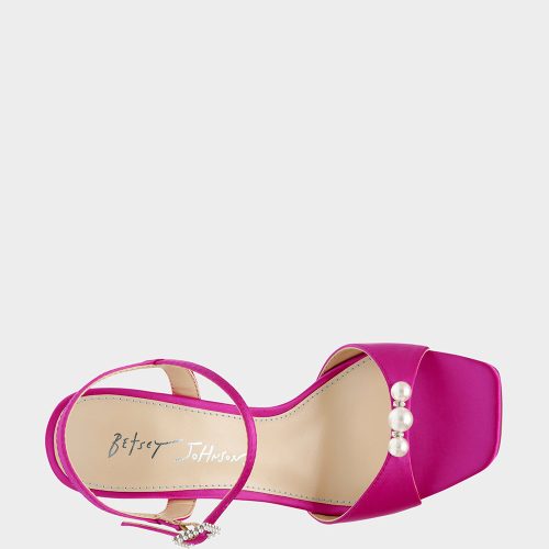 BETSEY JOHNSON SHOES SB STORY FUCHSIA TOP