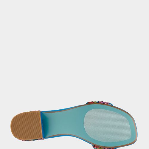 BETSEY JOHNSON SHOES SB SUNNY BLUE POPPY BOTTOM