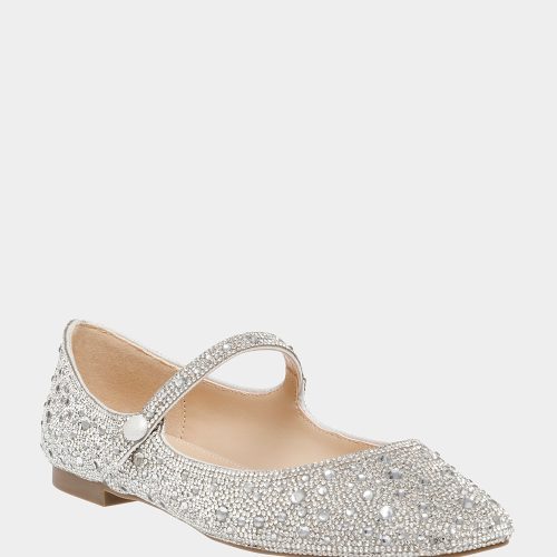 BETSEY JOHNSON SHOES SB TESS SILVER