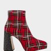 RAYLAN RED PLAID - SHOES - Betsey Johnson