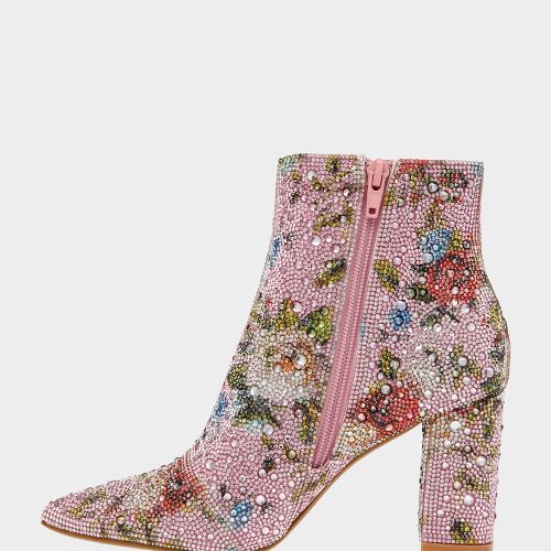 BETSEYJOHNSON BOOTIES SB CADYF FLORALMULTI INSIDE