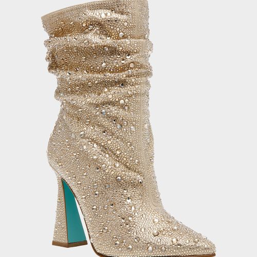 BETSEYJOHNSON BOOTIES TS99120 GOLD