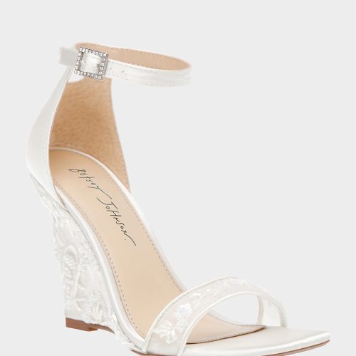 BETSEYJOHNSON SANDALS 22185 3 IVORY