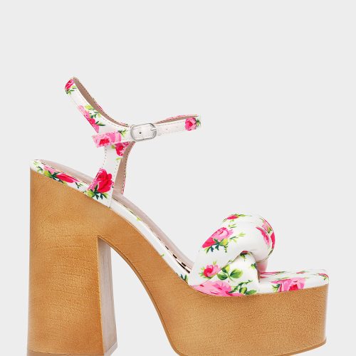 MANDEE WHITE MULTI - SHOES - Betsey Johnson