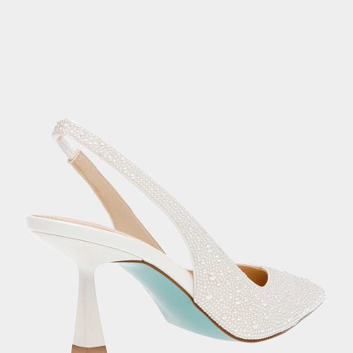 BETSEYJOHNSON SANDALS SB CLARK IVORY ALT1