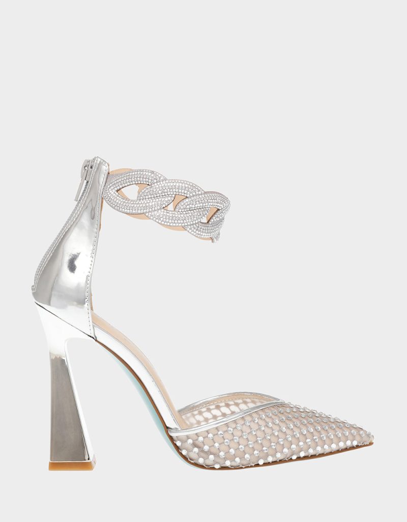 JAD SILVER - SHOES - Betsey Johnson