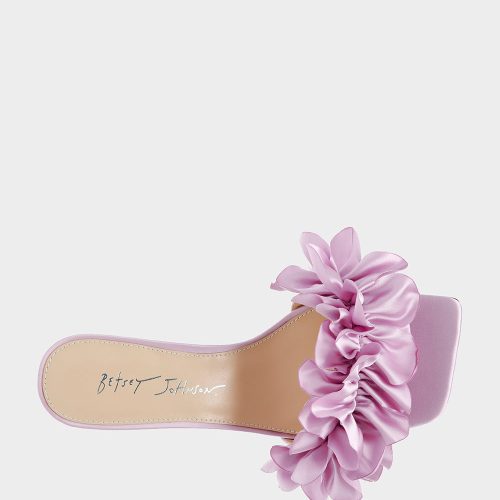 BETSEYJOHNSON SANDALS SB KIMI LILAC TOP