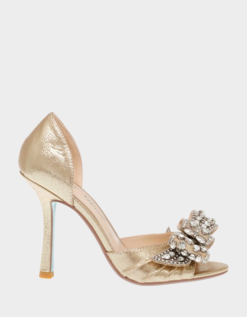 LANDN GOLD - SHOES - Betsey Johnson