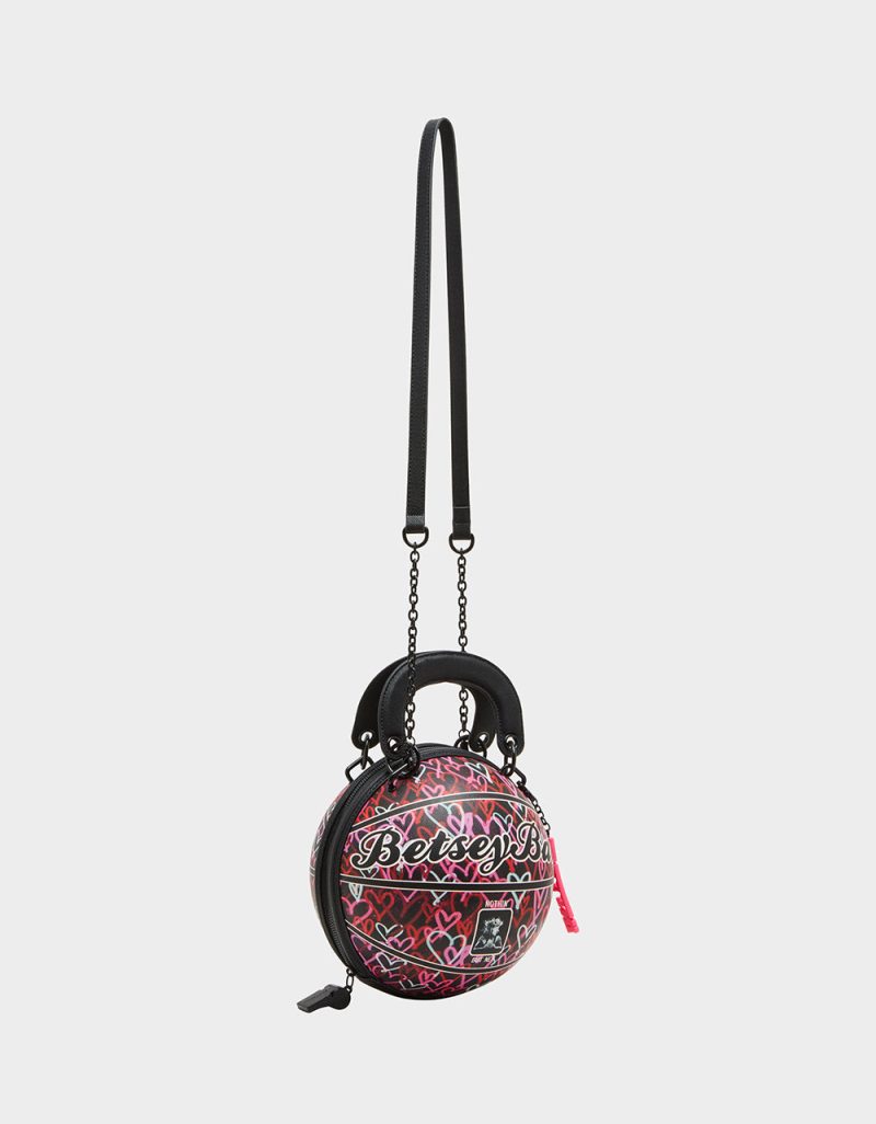 BETSEYJOHNSON HANDBAGS BJ33705M BLACK MULTI 04