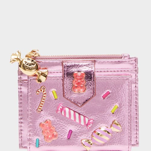 CANDY BIFOLD WALLET PINK - HANDBAGS - Betsey Johnson