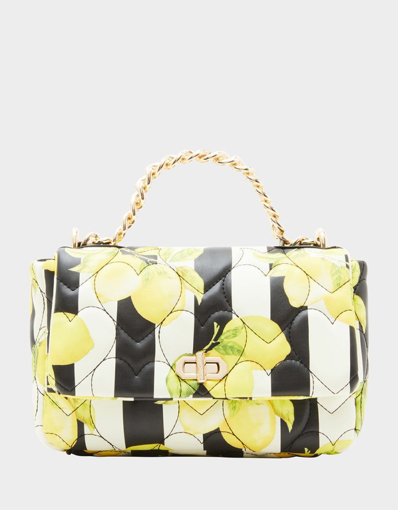 BETSEYJOHNSON HANDBAGS BJ35295N YELLOW