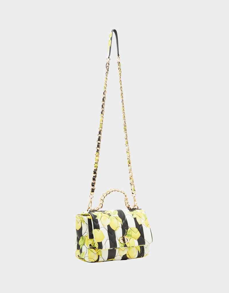 BETSEYJOHNSON HANDBAGS BJ35295N YELLOW LIFESTYLE