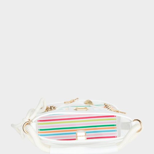 BETSEYJOHNSON HANDBAGS BJ35400N WHITE INSIDE