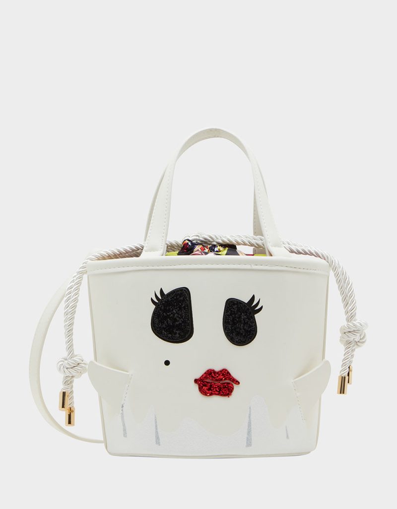 BETSEYJOHNSON HANDBAGS BJ35780F WHITE