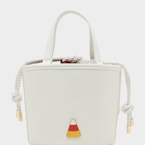 BETSEYJOHNSON HANDBAGS BJ35780F WHITE BACK