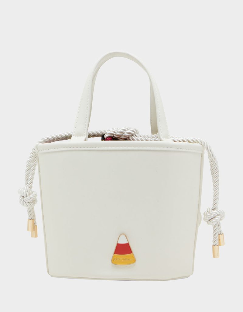 BETSEYJOHNSON HANDBAGS BJ35780F WHITE BACK