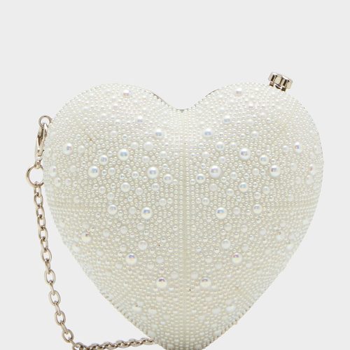 STOLE MY HEART PEARL - HANDBAGS - Betsey Johnson