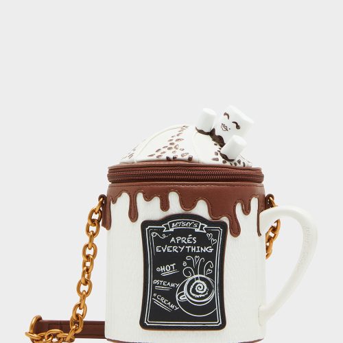 KITSCH COMIN IN HOT COCOA WHITE - HANDBAGS - Betsey Johnson