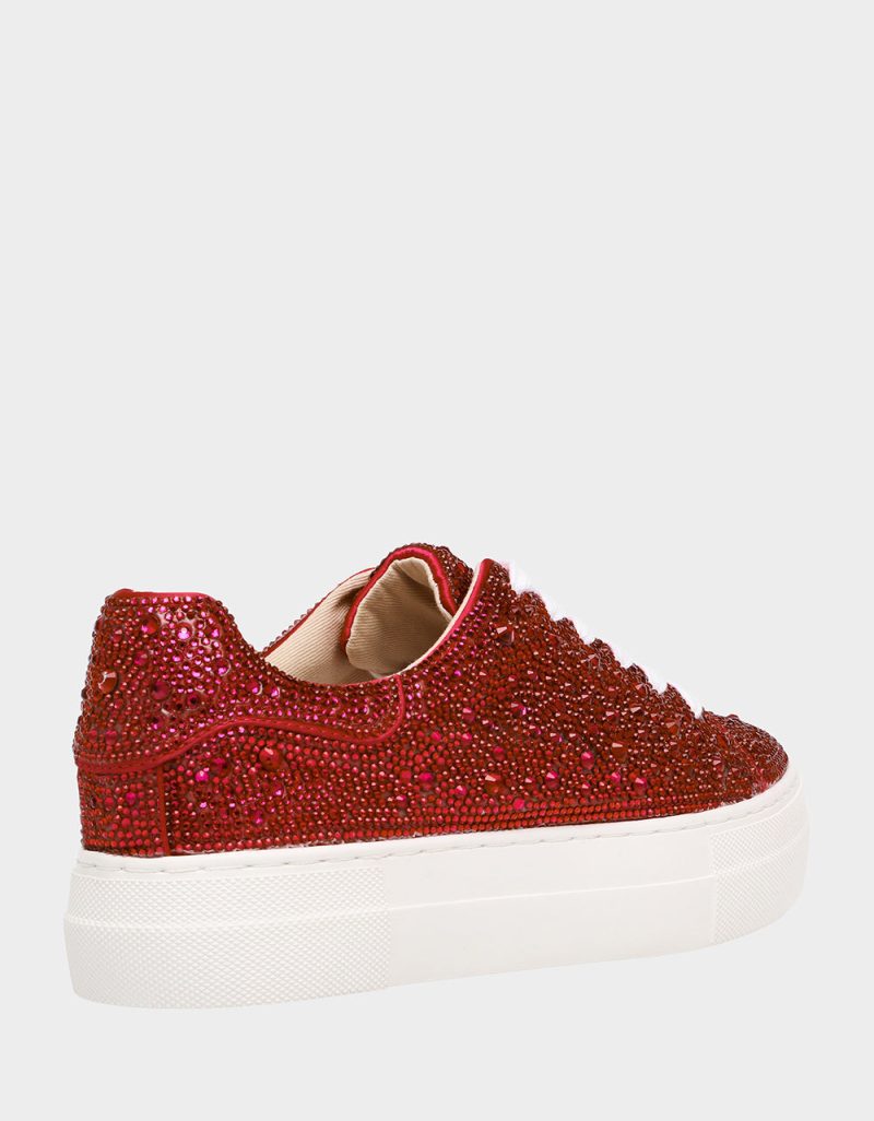 BETSEYJOHNSON SNEAKERS SB SIDNY RED ALT1