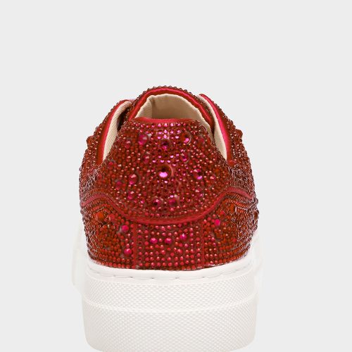 BETSEYJOHNSON SNEAKERS SB SIDNY RED BACK