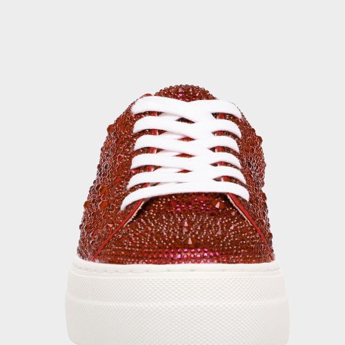 BETSEYJOHNSON SNEAKERS SB SIDNY RED FRONT