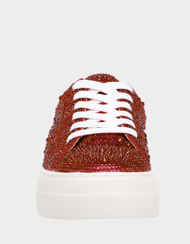 BETSEYJOHNSON SNEAKERS SB SIDNY RED FRONT