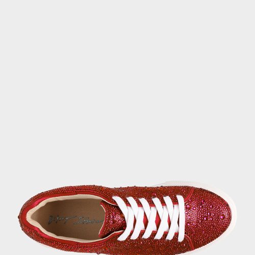 BETSEYJOHNSON SNEAKERS SB SIDNY RED TOP